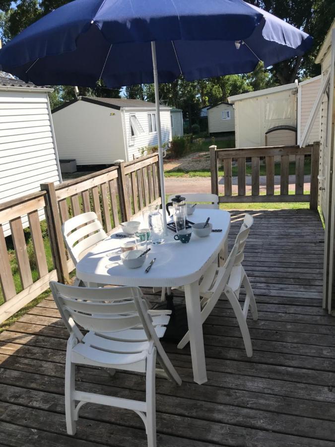 Mobil Home A Meschers Au Camping L'Escale Proche De Royan Bagian luar foto