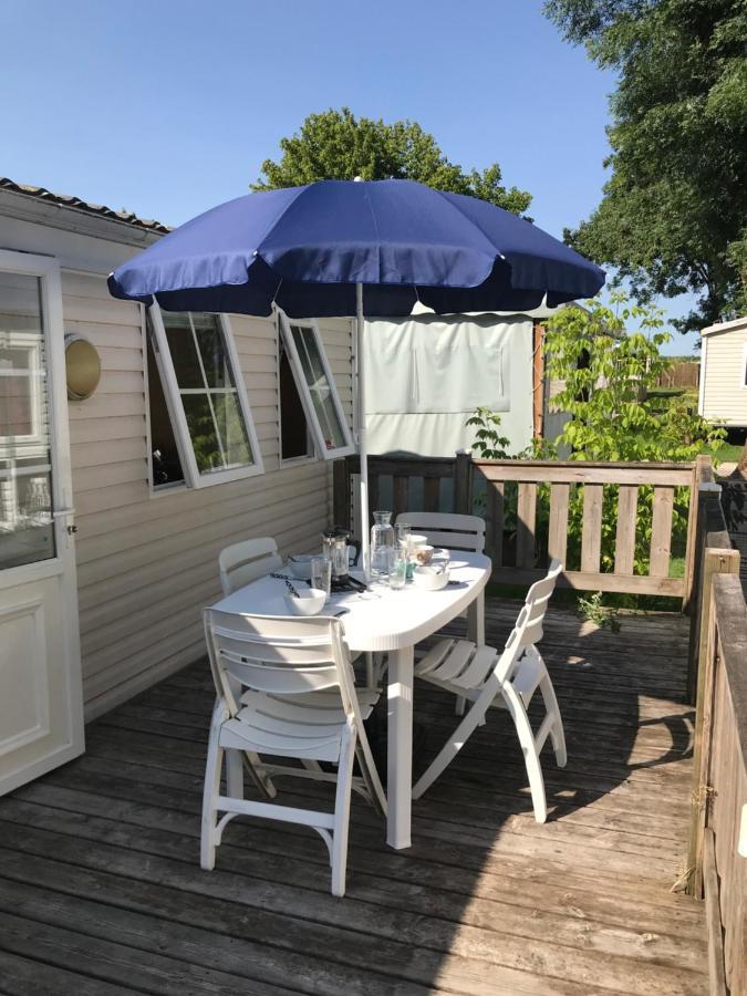 Mobil Home A Meschers Au Camping L'Escale Proche De Royan Bagian luar foto