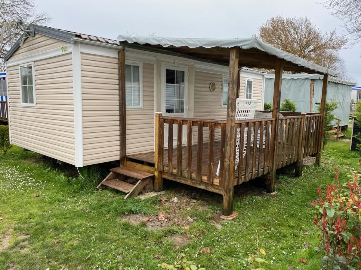 Mobil Home A Meschers Au Camping L'Escale Proche De Royan Bagian luar foto