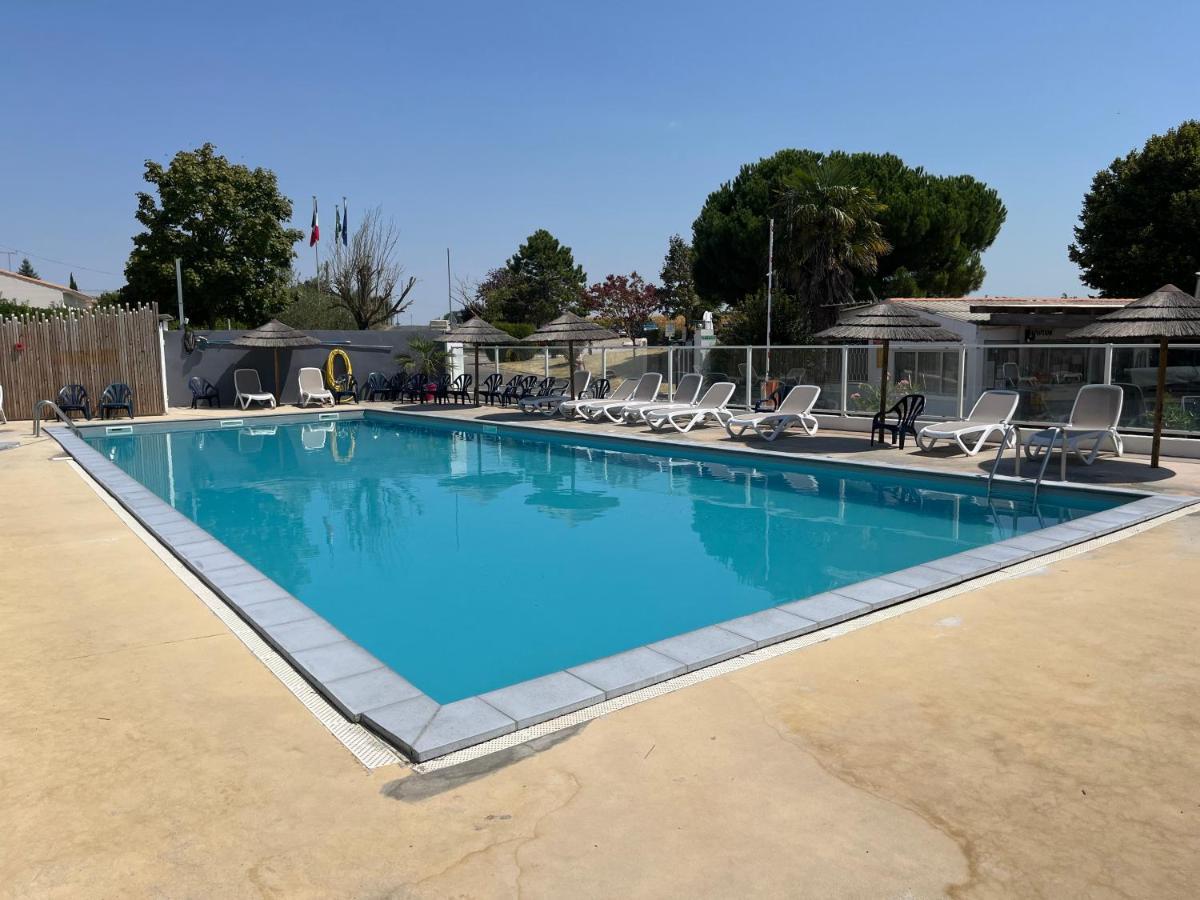 Mobil Home A Meschers Au Camping L'Escale Proche De Royan Bagian luar foto